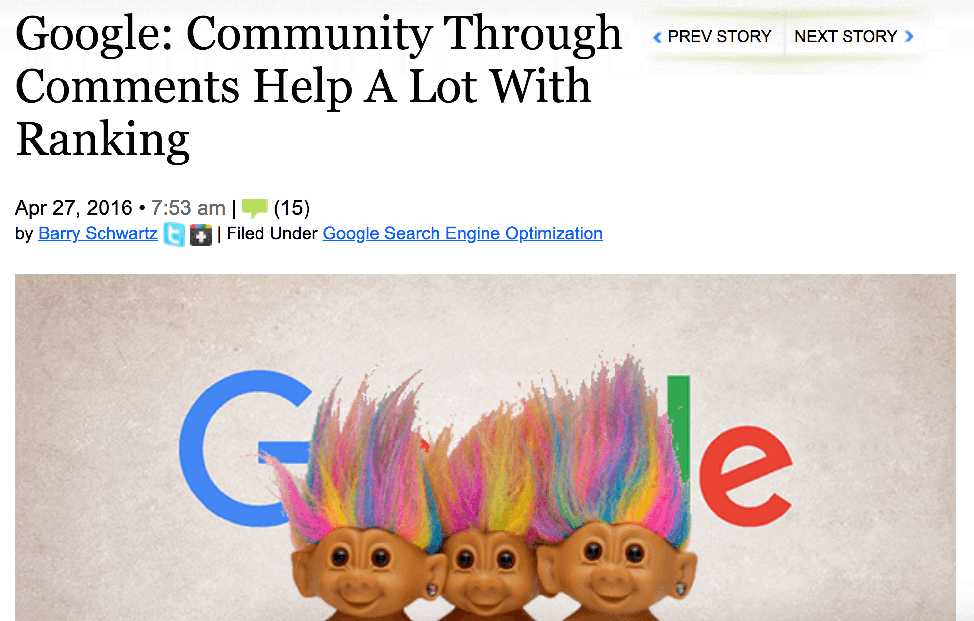 Community Through Comments Help A Lot With Ranking Community Through Comments Help A Lot With Ranking