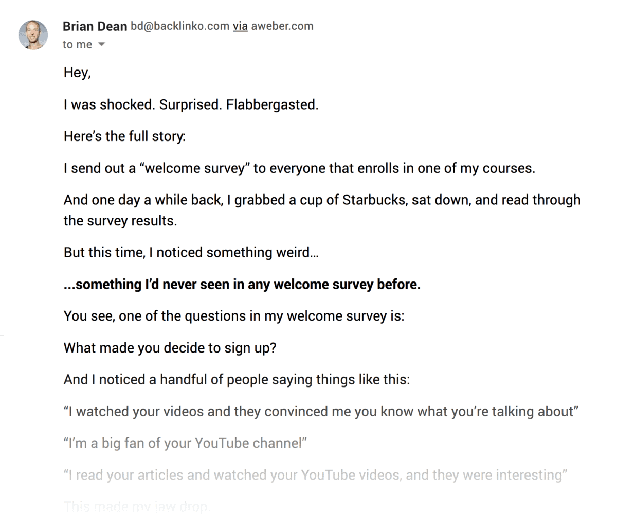 YouTube SEO training series – Announcement email YouTube SEO training series – Announcement email