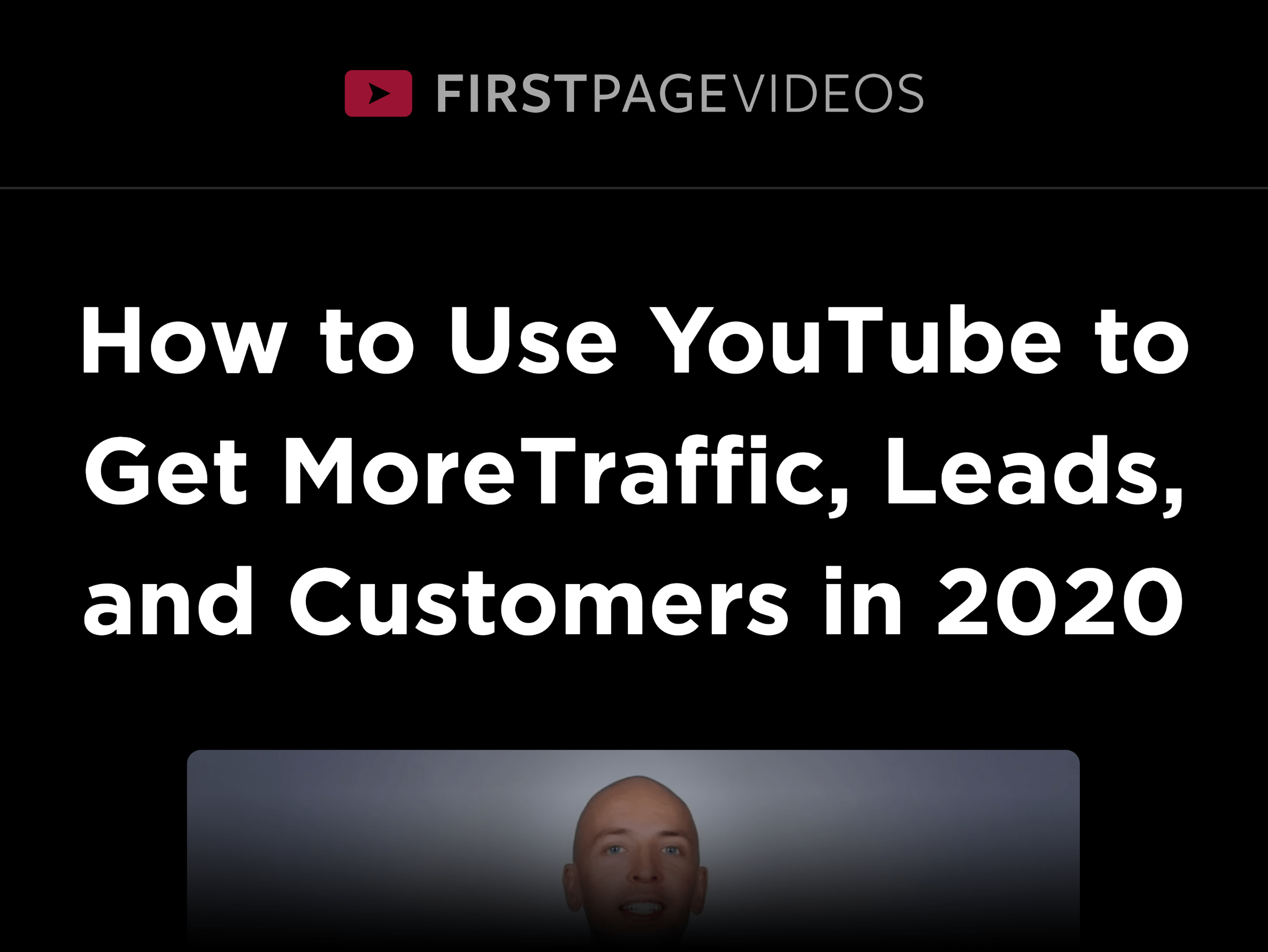 Firstpagevideos – Sales Page Headline Firstpagevideos – Sales Page Headline