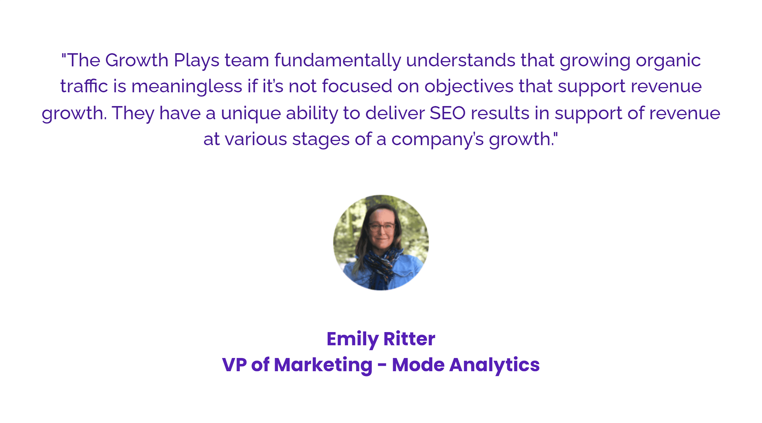 Growth Plays – Testimonial