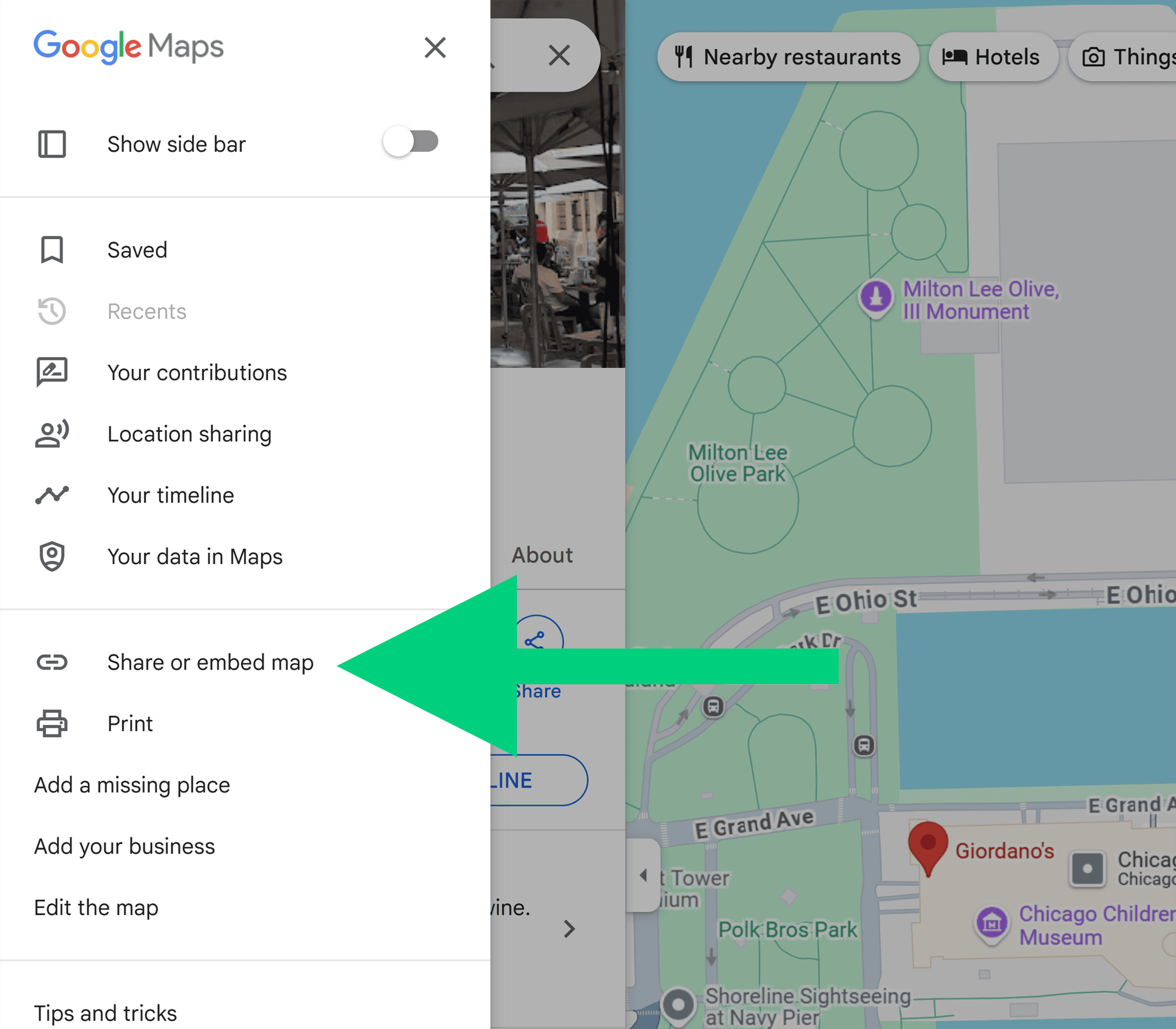 Google Maps – Giordano’s – Share or embed map Google Maps – Giordano's – Share or embed map