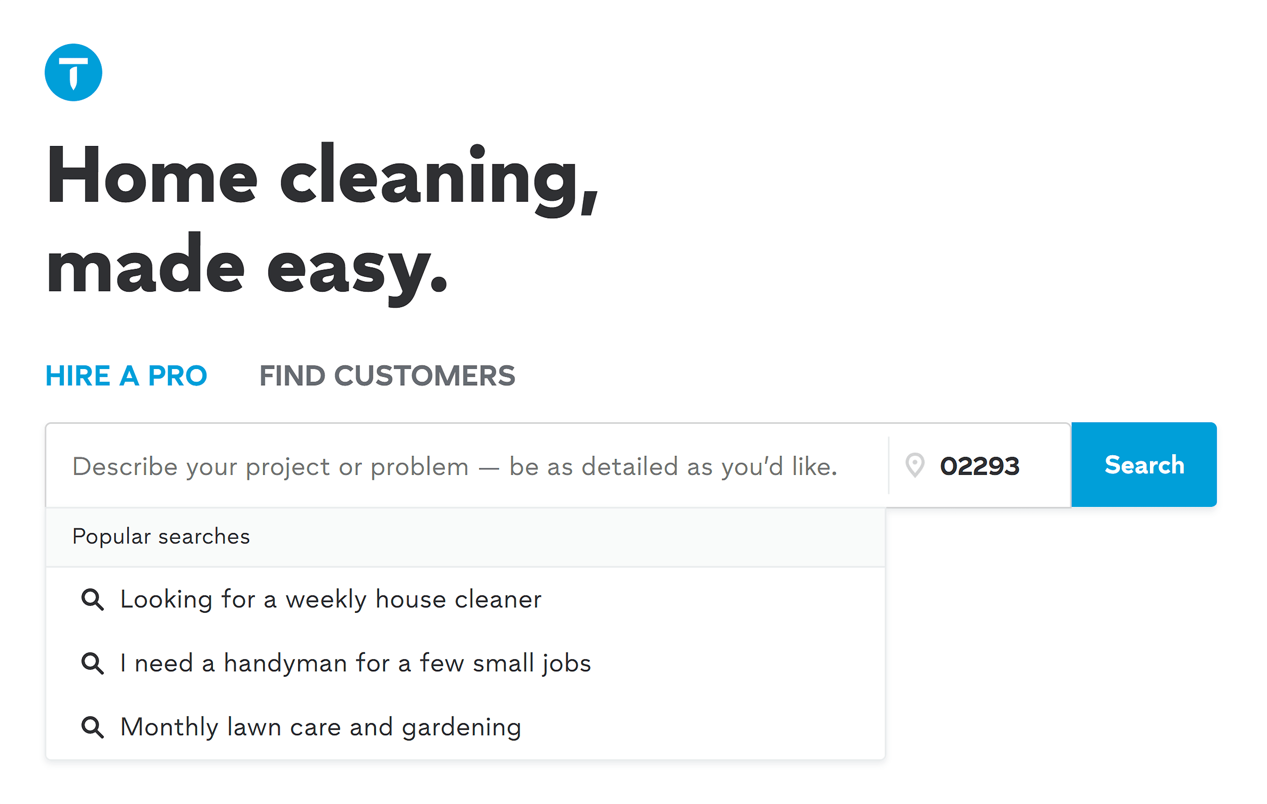 Thumbtack – Suggestion Thumbtack – Suggestion