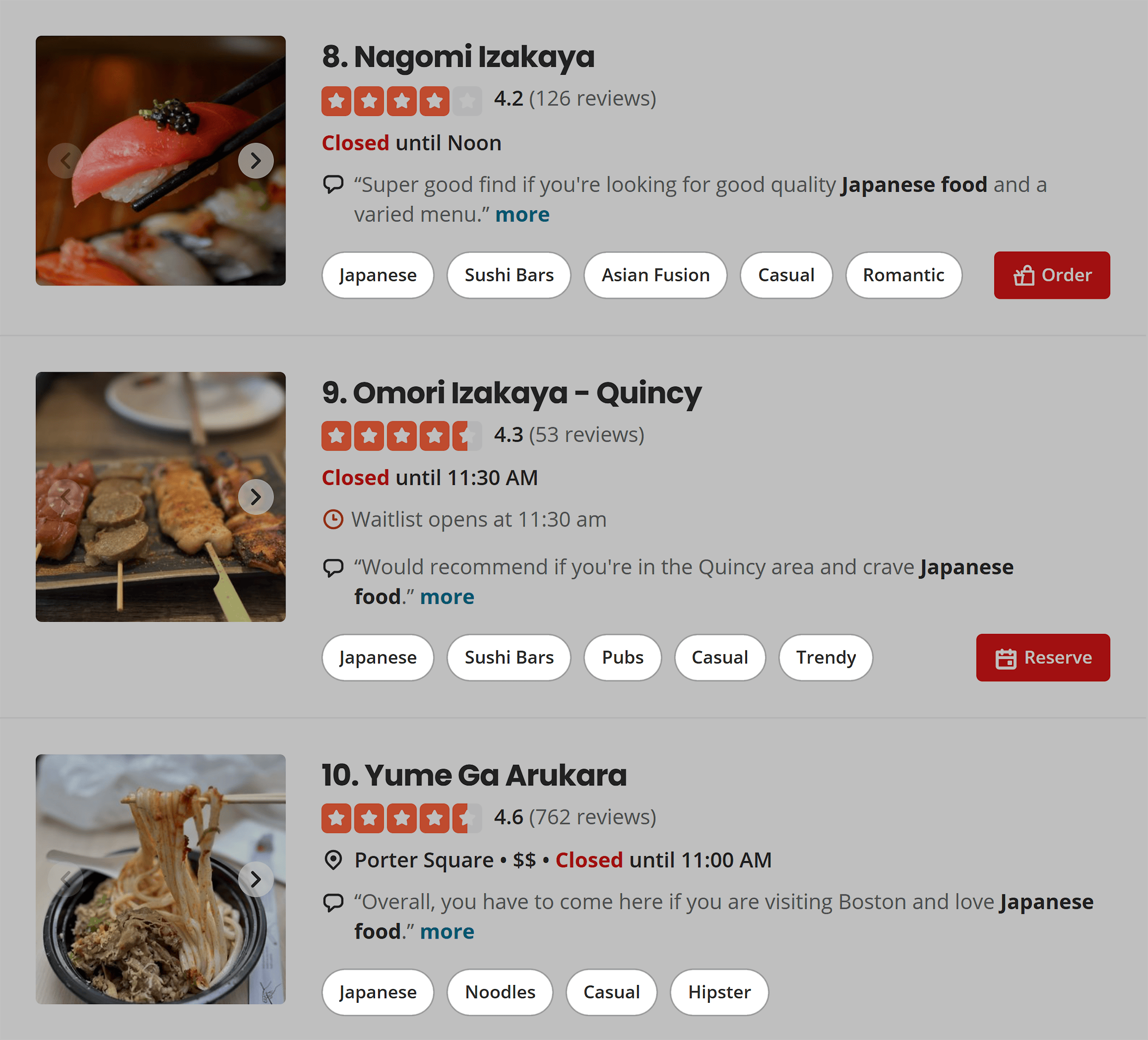 Yelp – Japanese food – Boston Yelp – Japanese food – Boston