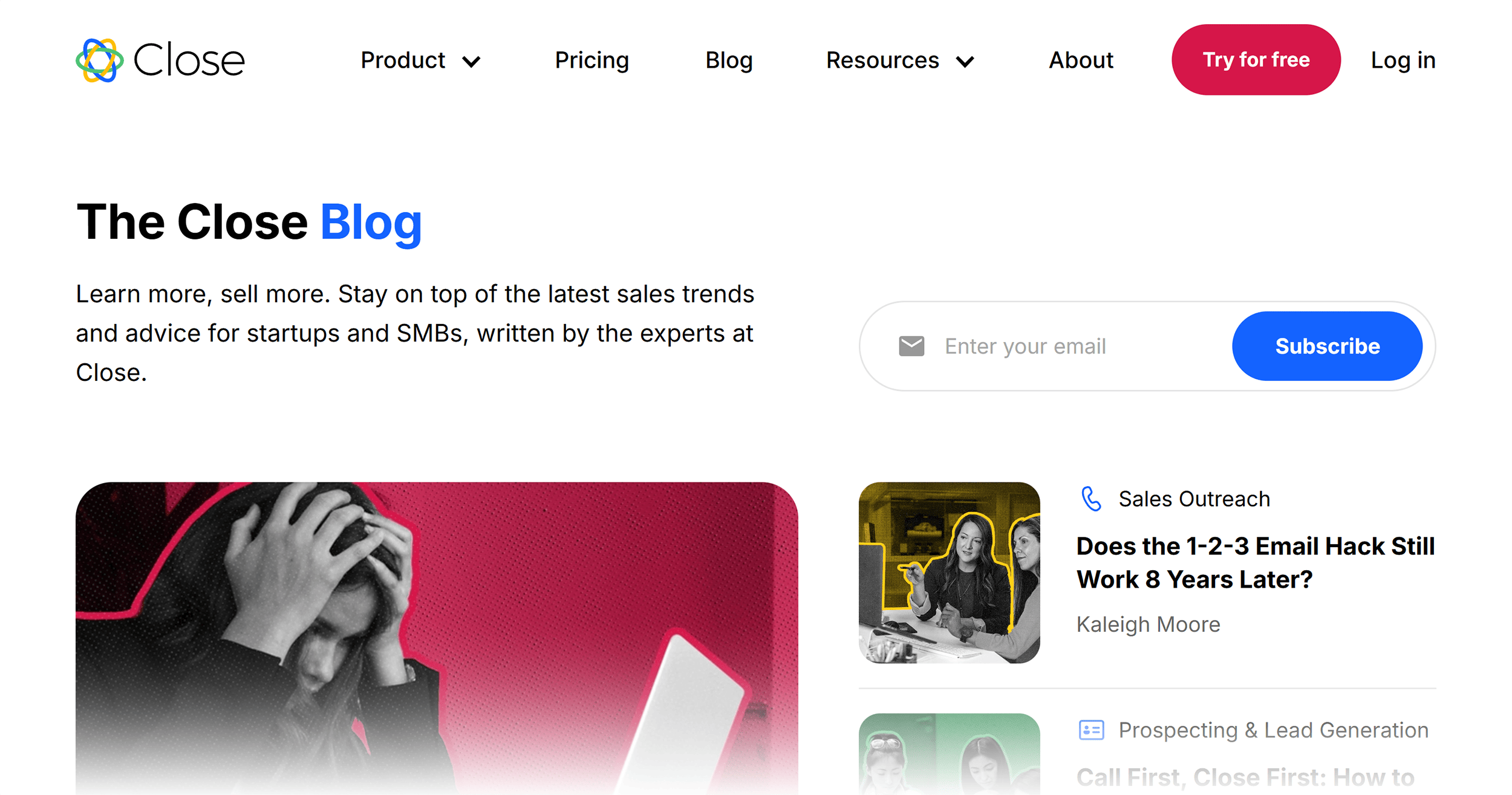 Close – Blog