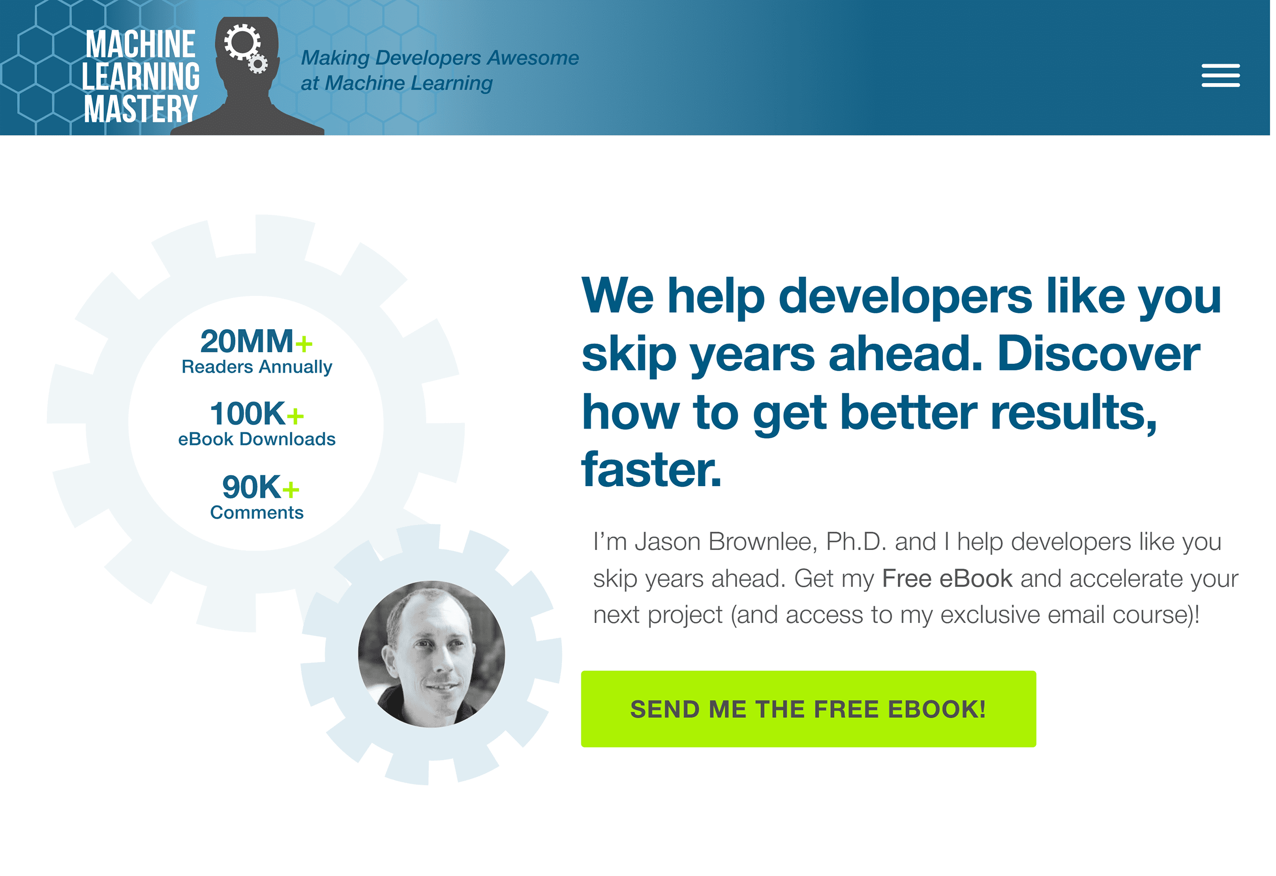 Machine Learning Mastery – Free eBook