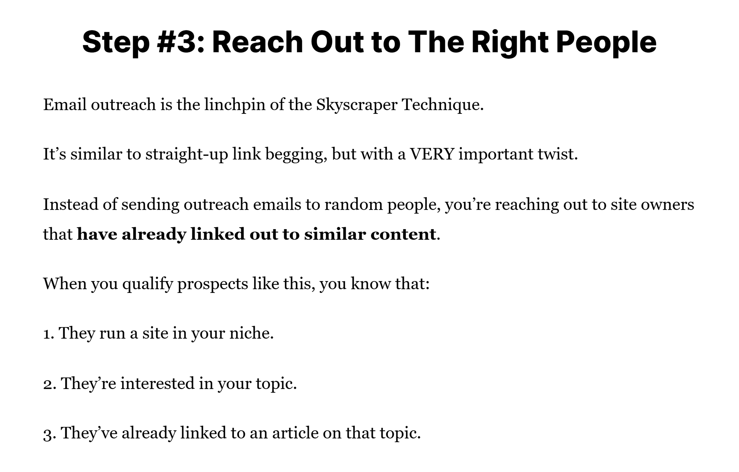 Backlinko – Skyscraper Technique – Step 3