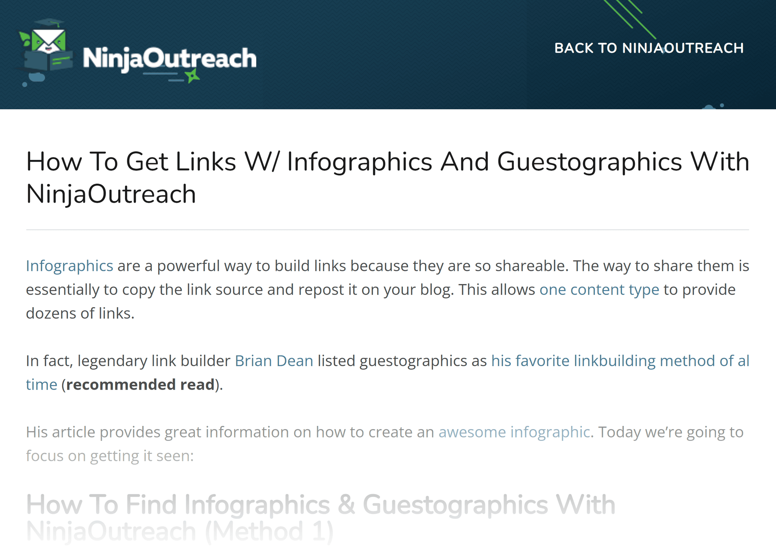 NinjaOutreach Guestographics NinjaOutreach Guestographics