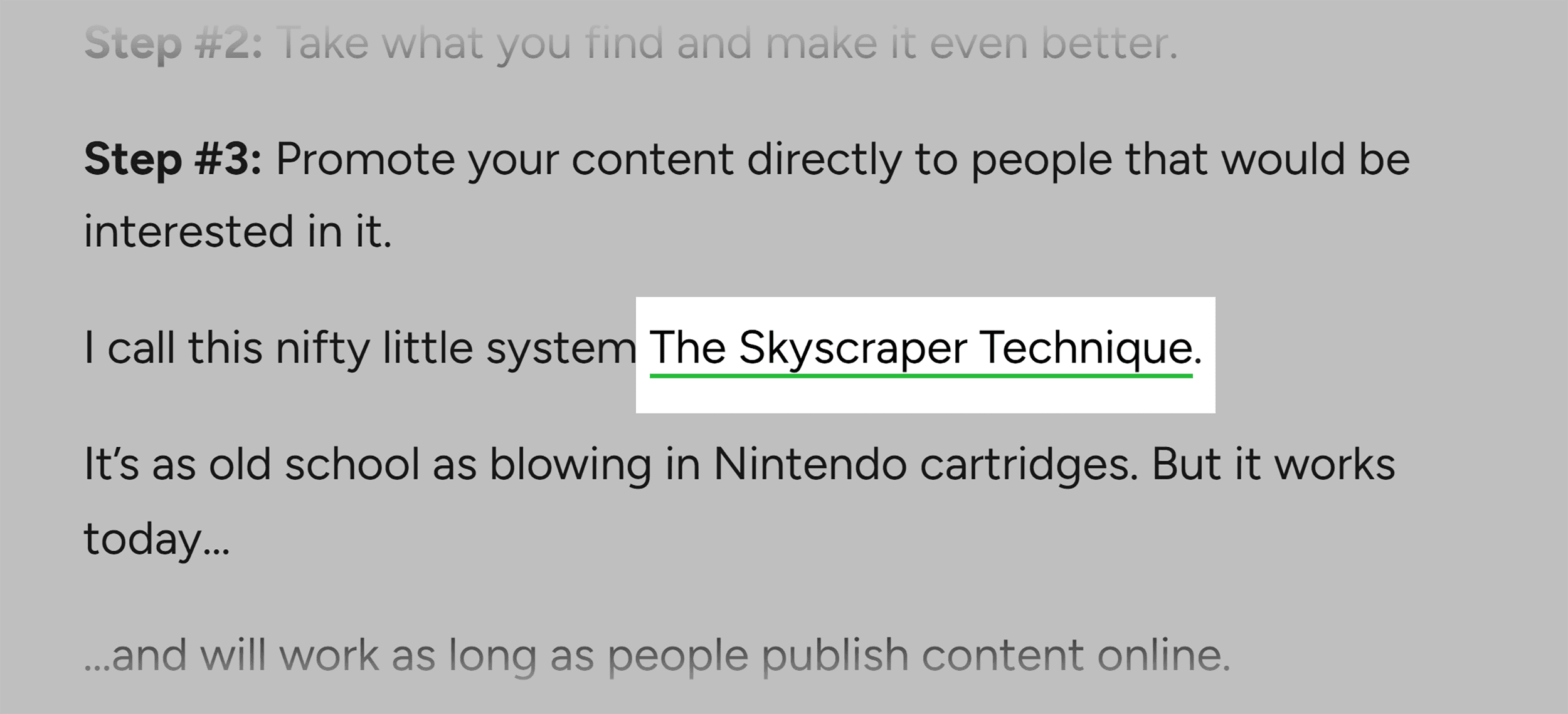 Noah Kagan – Skyscraper Technique – Backlink